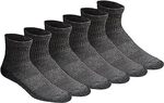 Dickies Men's Dri-Tech Moisture Control Socks Charcoal (6 Pairs) $18.76 + Delivery ($0 with Prime/ $59 Spend) @ Amazon US via AU