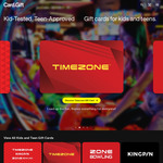 $10 Bonus Gift Card with $50+ Gift of Fun, Timezone, Zone Bowling, Kingpin Gift Cards @ Card.Gift