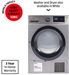 8kg Heat Pump Dryer $599, 10kg Front Load Washing Machine $499 @ ALDI