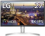 LG 27UL550-W 27" 4K IPS HDR10 60Hz FreeSync 5ms Monitor $262.65 ($256.47 w/ eBay Plus) Delivered @ Smart Home Store via eBay