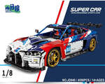 4556pcs Small Angle JD040 BMW M4 Race Car Building Block US$127 (~A$189.47) Free Shipping @Creator Bricks