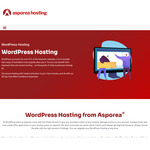 ½ Price WordPress Hosting: e.g. Shared Everyday Plan 1 Year $78.94, 2 Years $147.10, 3 Years $193.39 @ Asporea Hosting