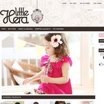 Boutique Little Girl's Clothing on Sale at Little Hera! FREE Hair Clips with Every Order!