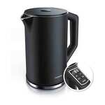 Arendo S/S Double Wall Kettle Black $84.76 Delivered @ Amazon Germany via AU