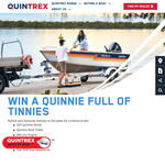 Win a 420 Busta Boat/Trailer + Mercury Engine + 2x Slabs Better Beer + Esky + Salt Shift Boat Cleaning Kit from Quintrex