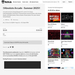 [PC, Linux, Android, macOS, Steam] Absolute Arcade Bundle: 13 Video Games with 3 Steam Keys US$3.49 / A$5.31 (93% off) @ Itch.io
