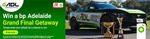 Win a 4-Night bp Adelaide Grand Final Getaway Worth over $6,000 from V8 Supercars Australia
