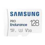 [Prime] Samsung PRO Endurance 128GB microSDXC UHS-I U3 Memory Card $21.73 Delivered @ Amazon US via AU