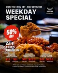 [VIC] 50% off Korean Fried Chicken (Mon-Thu) @ BBQ Lab, Glen Waverley