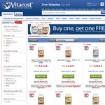 Vitacost - Buy 1 Get 1 Free Deal on Vitacost Brand Products