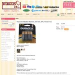 AA and AAA Duracell Alkaline Batteries, 48 Batteries = $23.52 ($0.49 Each) with Free Delivery