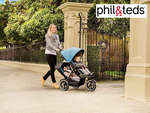 Phil and Teds Navigator Pram with Doubles Kit or Snug Cot $499 + $29 Shipping