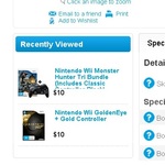 [Wii] Golden Eye 007 and Monster Hunter Tri Controller Bundles $10 BIG W (Sunshine) 