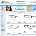 Prescription Glasses - RedStone or Parma Frames with Lenses $29.95 Save up to $45.55