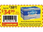 BAVARIA BLONDE Imported Beer costs $35 instead of $39, with Voucher