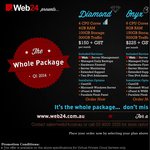 The Whole Package - Web24 Managed VPS from $150 + GST Per Month