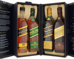 JOHNNIE WALKER Whisky Collection: Blue, Green, Gold, Black (4 X 200ml) Only 200 in Stock - $145