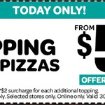 Domino's 4 Topping Mogul Pizzas $5.95