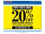 SPOTLIGHT 20% off Home Interior Products