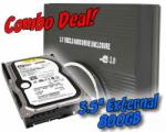 $99 - Western Digital 800Gb (808.8Gb) Hard Drive + External USB Enclosure Combo @ Centre Com :)!
