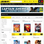 JBHIFI Big Movie Sale. Blu-Rays $9.99, Dvd's $6.98