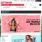 30% off Full Price Items @ Cotton On Body (Online Only)