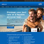 CITIBANK Personal Loan from 3.9% Upto $60k for 3 Years