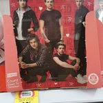 One Direction Advent Calendar 20c at Coles - 93% Discount
