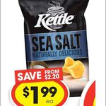 1/2 Price Kettle Chips Varieties $1.99 @ IGA & Super IGA (National)