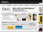 50% OFF all ZAGGskins™ Thanksgiving Week Sale!‏