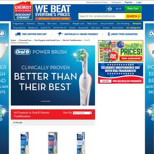 oral b toothbrush heads chemist warehouse
