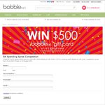 Win a $500 or 1 of 2 $250 Bobble Art Gift Cards from Bobble Art