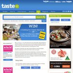 Win a Cooking for a Cause Class with OzHarvest, 1 of 10 Cookbooks from Taste.com.au 