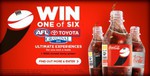 Coke Rewards - Win 1 of 6 AFL Grand Final Trips, Plus 1000 Instant Win Prizes