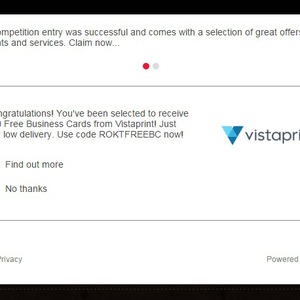 Vistaprint - 250 Free Business Cards Using Promo Code ...