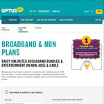 Unlimited ADSL2 + Fetch TV + Unlimited Calls to Local and Selected Countries - $95/Month @ Optus