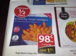 Weight Watchers Potato Wedges 98c for 600g at Woolworths. Over 50% off