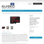 SanDisk 200GB Ultra High Speed microSDXC - 30% off - $204.75 Delivered @ Eureka Web Company