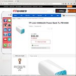 TP Link 10400mAh Power Bank $36 @ EB Games (In Store Only)