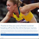 Win a Trip for 2 to The Rio 2016 Olympic Games Worth up to $29,600 [Visa Card Holders]