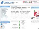 Brand New Rewards Credit Card: St.george Amplify - Earn Double Points until June 30 2010