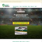 Win 2 Free Sporting Event Tickets Each Month from Sportsurvey.com.au