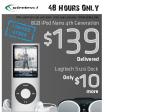 iPod Nano 8GB 4th Generation for only $139 Delivered