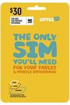 Optus $30 Prepaid SIM Card Starter Kit for $10 - Kmart
