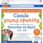 Toys R Us Casula NSW Opening: Free $25 Gift Card (First 50), 1000 Points ($10) for Registering VIP Club Card + More