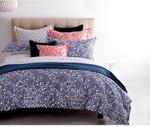 Win a Monika Navy Quilt Set and Cushions Worth over $300 from Homes to Love