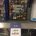 PS4 Grand Theft Auto V - $48 @ BigW, Top Ryde, NSW - Online $85