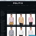 Up to 50% off Items at Politix, 20% off All Jackets, 25% off Knits