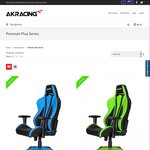 AK Racing Premium Gaming Chair - $399 Delivered (Save $70)