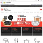 Free Shipping @ Kitchen Warehouse eBay Store